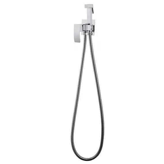 СМЕСИТЕЛЬ ABBER WASSERFALL AF8625 С ГИГИЕНИЧЕСКИМ ДУШЕМ, ХРОМ