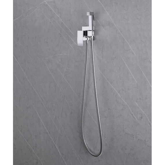 СМЕСИТЕЛЬ ABBER WASSERFALL AF8625 С ГИГИЕНИЧЕСКИМ ДУШЕМ, ХРОМ