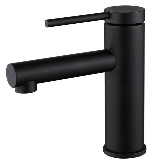 СМЕСИТЕЛЬ ABBER EMOTION AF8810B ДЛЯ РАКОВИНЫ, ЧЕРНЫЙ МАТОВЫЙ