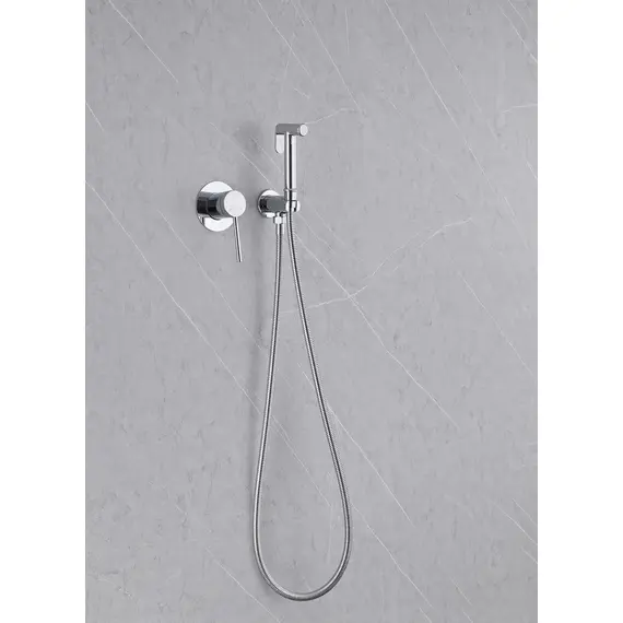 СМЕСИТЕЛЬ ABBER EMOTION AF8825 С ГИГИЕНИЧЕСКИМ ДУШЕМ, ХРОМ