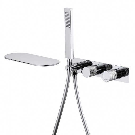 СМЕСИТЕЛЬ ABBER RUND AF8731 ДЛЯ ВАННЫ СКРЫТОГО МОНТАЖА, ХРОМ