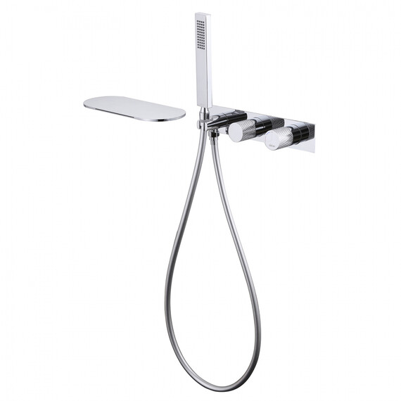 СМЕСИТЕЛЬ ABBER RUND AF8731 ДЛЯ ВАННЫ СКРЫТОГО МОНТАЖА, ХРОМ