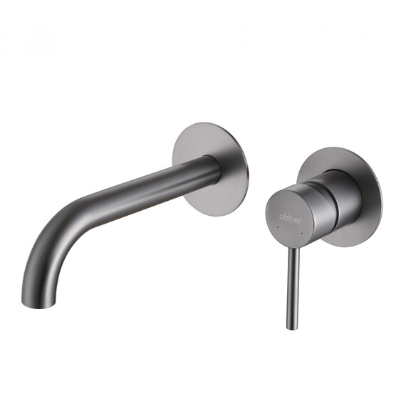 СМЕСИТЕЛЬ ABBER WASSER KREIS AF8112NG ДЛЯ РАКОВИНЫ СКРЫТОГО МОНТАЖА, НИКЕЛЬ