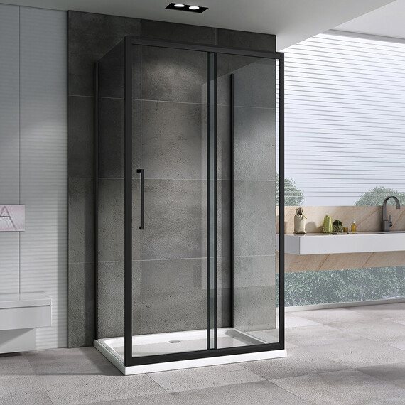 ДУШЕВОЙ УГОЛОК ABBER SCHWARZER DIAMANT AG30110BH-S100B-S100B