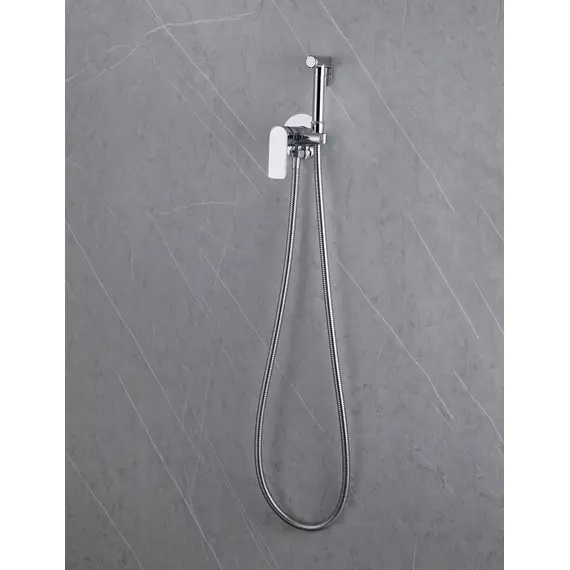 СМЕСИТЕЛЬ ABBER WEISS INSEL AF8025 С ГИГИЕНИЧЕСКИМ ДУШЕМ, ХРОМ