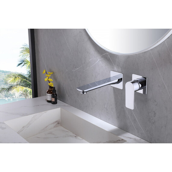 СМЕСИТЕЛЬ ABBER WEISS INSEL AF8082 ДЛЯ РАКОВИНЫ СКРЫТОГО МОНТАЖА, ХРОМ