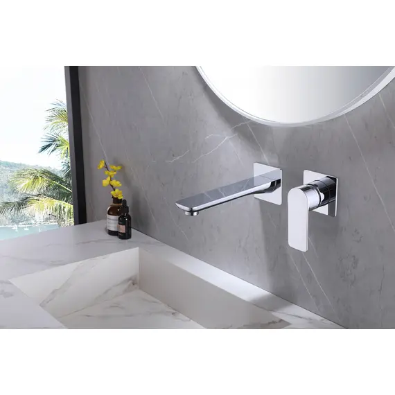 СМЕСИТЕЛЬ ABBER WEISS INSEL AF8082 ДЛЯ РАКОВИНЫ СКРЫТОГО МОНТАЖА, ХРОМ