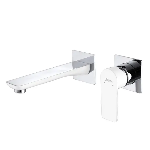 СМЕСИТЕЛЬ ABBER WEISS INSEL AF8082B ДЛЯ РАКОВИНЫ СКРЫТОГО МОНТАЖА, ЧЕРНЫЙ МАТОВЫЙ