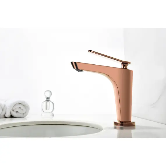 СМЕСИТЕЛЬ ABBER ZEITLOS AF8909RG ДЛЯ РАКОВИНЫ, РОЗОВОЕ ЗОЛОТО