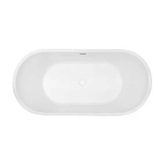 АКРИЛОВАЯ ВАННА ABBER AB9209MB ЧЕРНАЯ МАТОВАЯ