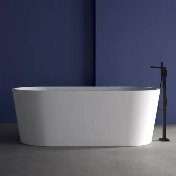 АКРИЛОВАЯ ВАННА ABBER AB9209MW БЕЛАЯ МАТОВАЯ