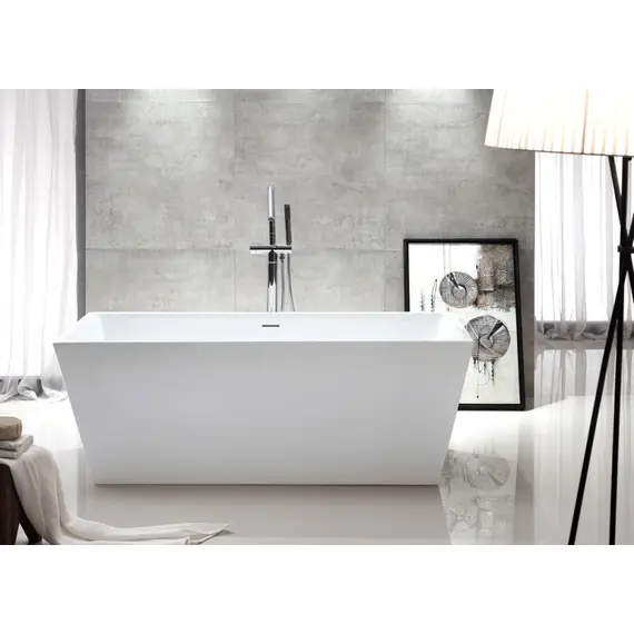 АКРИЛОВАЯ ВАННА ABBER AB9224-1.5 БЕЛАЯ