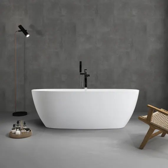 АКРИЛОВАЯ ВАННА ABBER AB9265-1.7 БЕЛАЯ