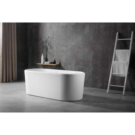 АКРИЛОВАЯ ВАННА ABBER AB9272-1.6 БЕЛАЯ