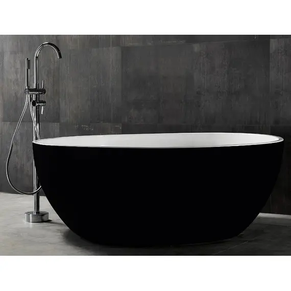 АКРИЛОВАЯ ВАННА ABBER AB9279MB ЧЕРНАЯ МАТОВАЯ