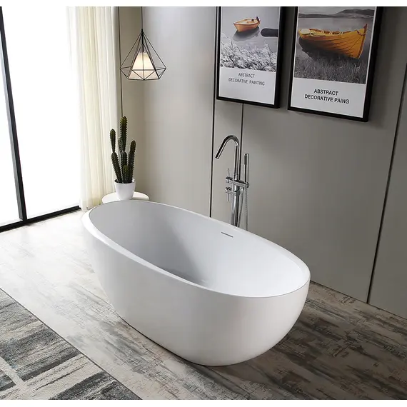 АКРИЛОВАЯ ВАННА ABBER AB9285 БЕЛАЯ