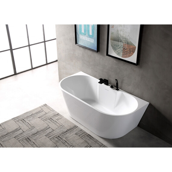 АКРИЛОВАЯ ВАННА ABBER AB9296-1.7 БЕЛАЯ