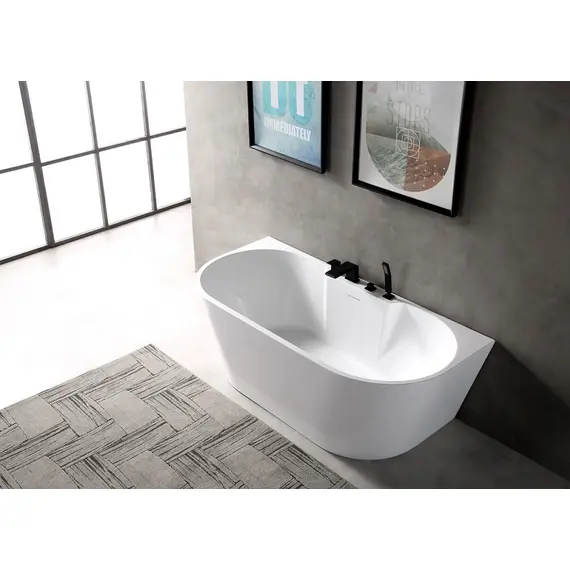 АКРИЛОВАЯ ВАННА ABBER AB9296-1.7 БЕЛАЯ