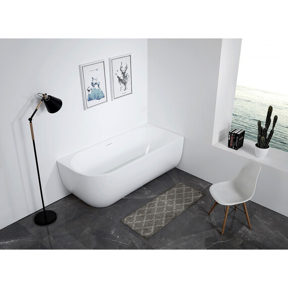 АКРИЛОВАЯ ВАННА ABBER AB9315 R БЕЛАЯ