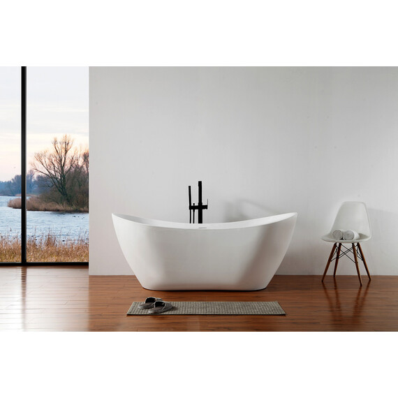 АКРИЛОВАЯ ВАННА ABBER AB9322 БЕЛАЯ