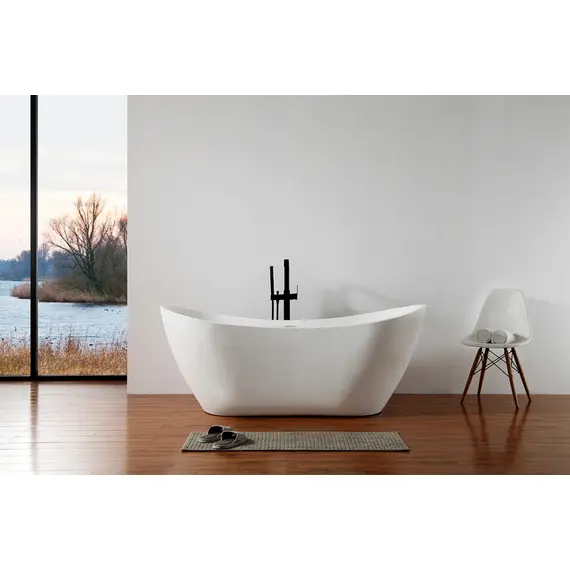 АКРИЛОВАЯ ВАННА ABBER AB9322 БЕЛАЯ