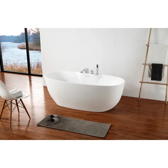 АКРИЛОВАЯ ВАННА ABBER AB9323 БЕЛАЯ