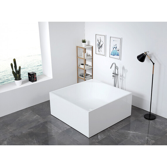 АКРИЛОВАЯ ВАННА ABBER AB9337 БЕЛАЯ