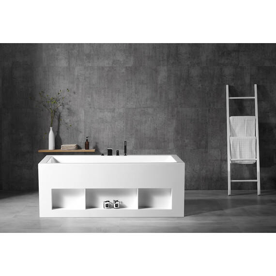 АКРИЛОВАЯ ВАННА ABBER AB9339-1.7 БЕЛАЯ