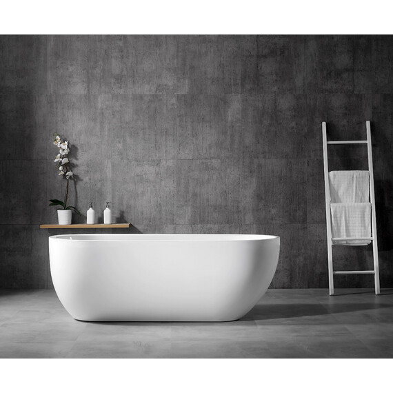 АКРИЛОВАЯ ВАННА ABBER AB9341-1.5 БЕЛАЯ