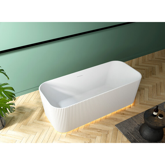 АКРИЛОВАЯ ВАННА ABBER AB9363-1.7 БЕЛАЯ