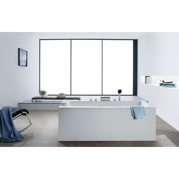 АКРИЛОВАЯ ВАННА ABBER AB9406-1.6 БЕЛАЯ