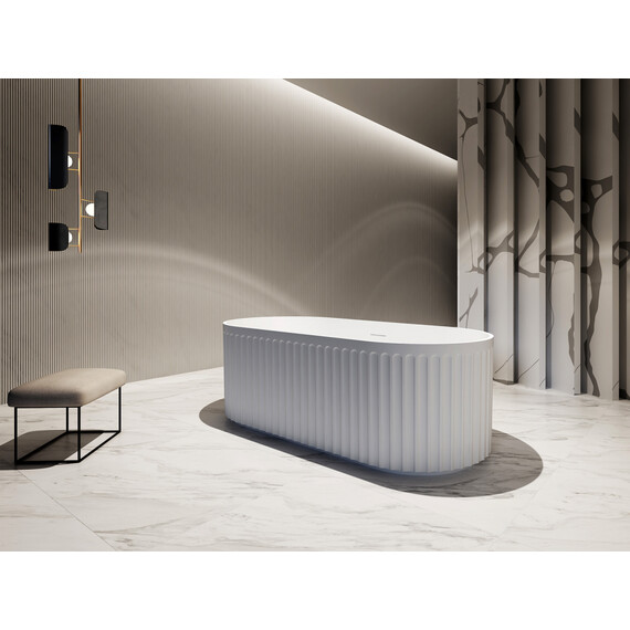 АКРИЛОВАЯ ВАННА ABBER AB9410-1.7 БЕЛАЯ