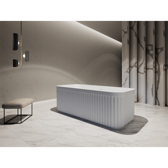 АКРИЛОВАЯ ВАННА ABBER AB9411-1.7 БЕЛАЯ