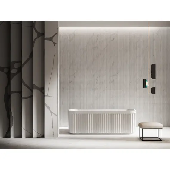 АКРИЛОВАЯ ВАННА ABBER AB9411-1.7 БЕЛАЯ