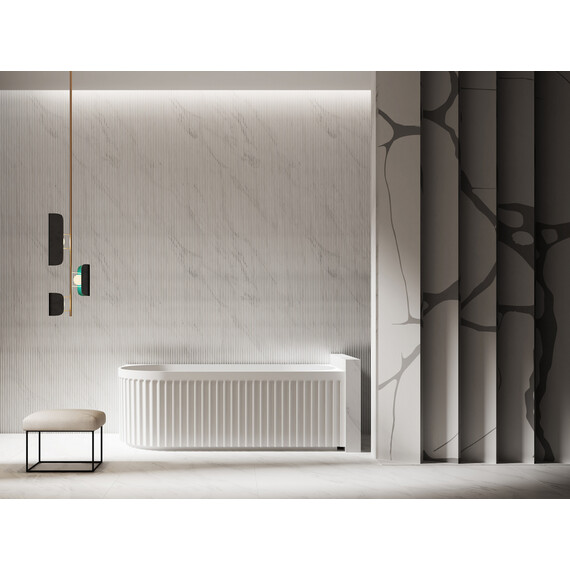 АКРИЛОВАЯ ВАННА ABBER AB9412-1.5 R БЕЛАЯ