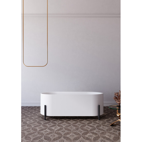 АКРИЛОВАЯ ВАННА ABBER AB9443 БЕЛАЯ