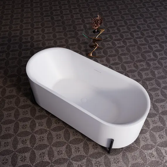 АКРИЛОВАЯ ВАННА ABBER AB9443 БЕЛАЯ