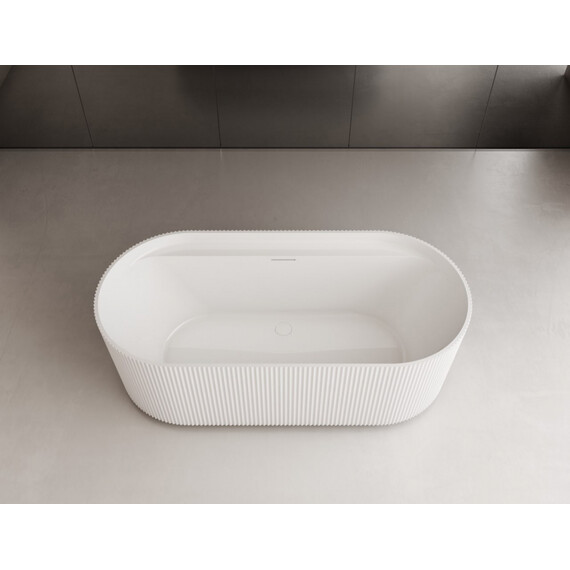 АКРИЛОВАЯ ВАННА ABBER AB9444MW БЕЛАЯ МАТОВАЯ