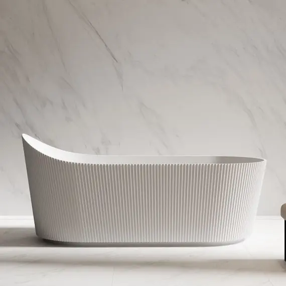 АКРИЛОВАЯ ВАННА ABBER AB9445MW БЕЛАЯ МАТОВАЯ