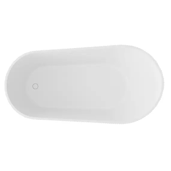 АКРИЛОВАЯ ВАННА ABBER AB9445MW БЕЛАЯ МАТОВАЯ