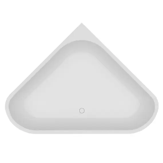 АКРИЛОВАЯ ВАННА ABBER AB9446MW БЕЛАЯ МАТОВАЯ