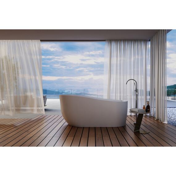 АКРИЛОВАЯ ВАННА ABBER AB9491-1.7 БЕЛАЯ