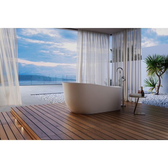 АКРИЛОВАЯ ВАННА ABBER AB9491-1.7 БЕЛАЯ