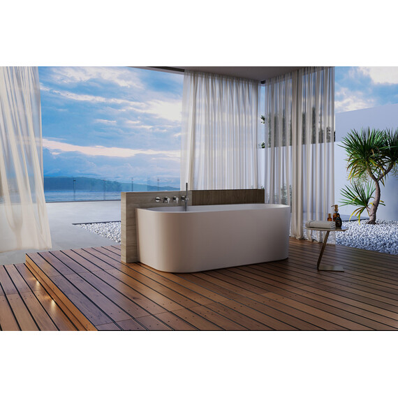 АКРИЛОВАЯ ВАННА ABBER AB9494-1.7 БЕЛАЯ