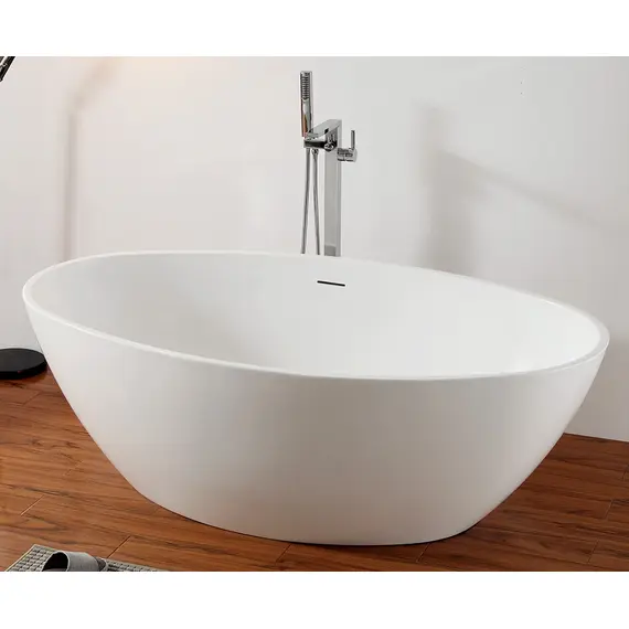 АКРИЛОВАЯ ВАННА ABBER AB9249 БЕЛАЯ