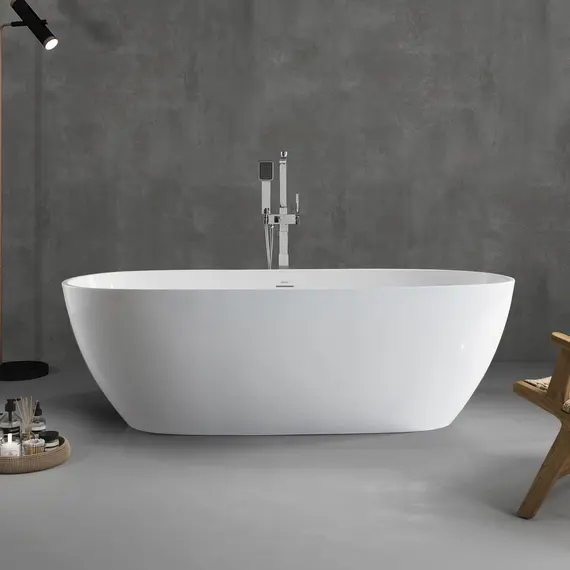 АКРИЛОВАЯ ВАННА ABBER AB9263-1.8 БЕЛАЯ