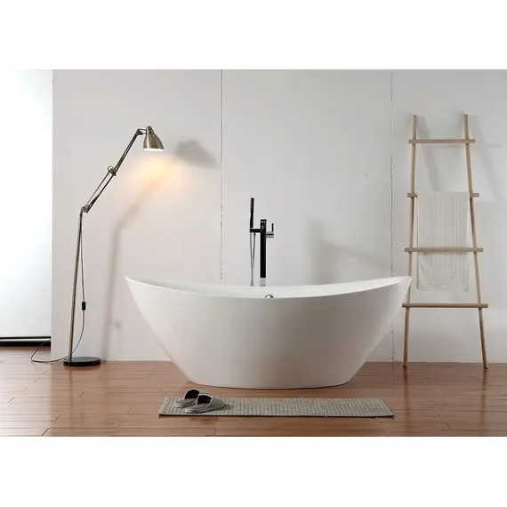 АКРИЛОВАЯ ВАННА ABBER AB9248 БЕЛАЯ