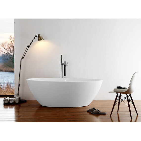 АКРИЛОВАЯ ВАННА ABBER AB9249 БЕЛАЯ