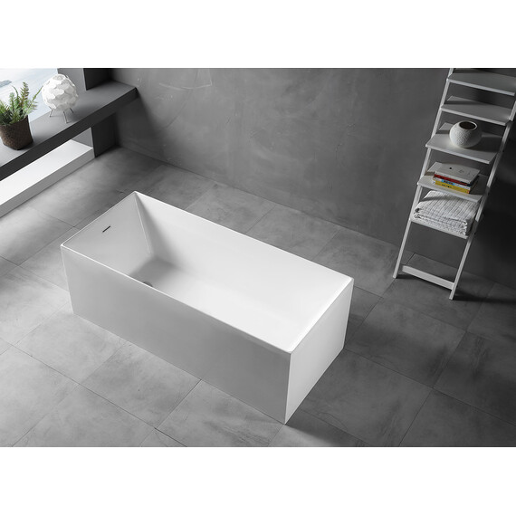 АКРИЛОВАЯ ВАННА ABBER AB9274-1.7 БЕЛАЯ