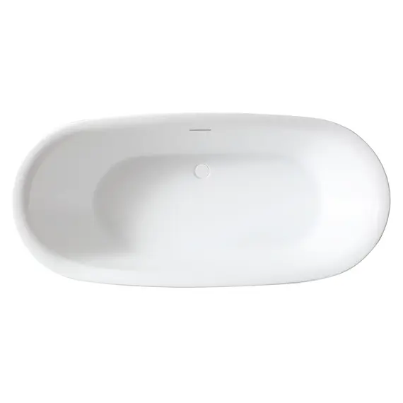 АКРИЛОВАЯ ВАННА ABBER AB9205 БЕЛАЯ